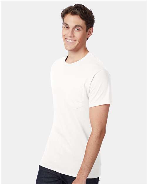 Hanes Unisex Authentic Pocket T-Shirt 5590