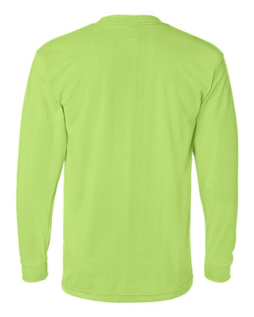 Bayside Men's USA-Made 50/50 Long Sleeve T-Shirt 1715
