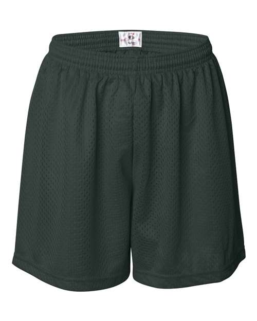 Badger Women's Pro Mesh 5" Solid Liner Shorts 7216