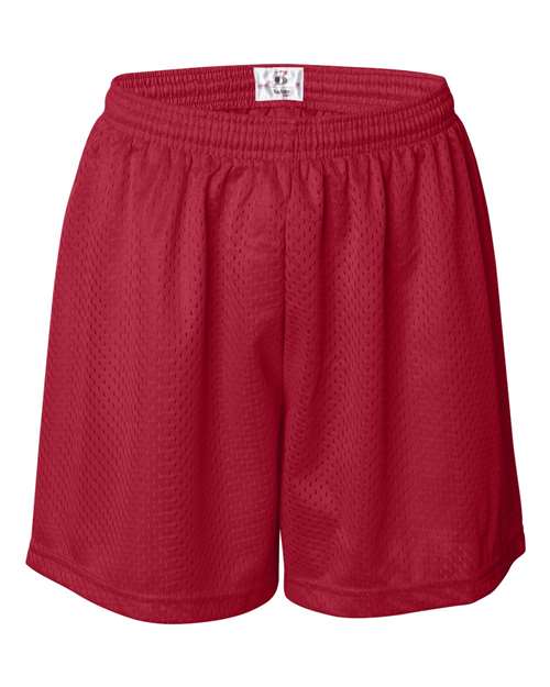Badger Women's Pro Mesh 5" Solid Liner Shorts 7216