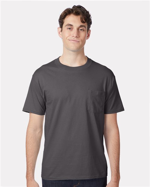 Hanes Unisex Beefy-T® Pocket T-Shirt 5190