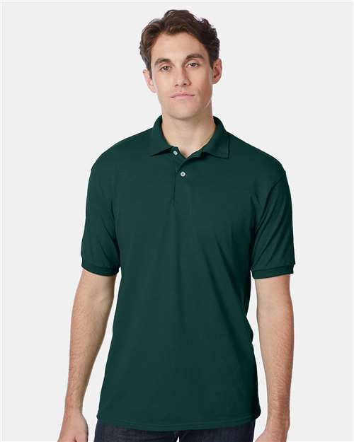 Hanes Unisex EcoSmart® Jersey Polo 054X