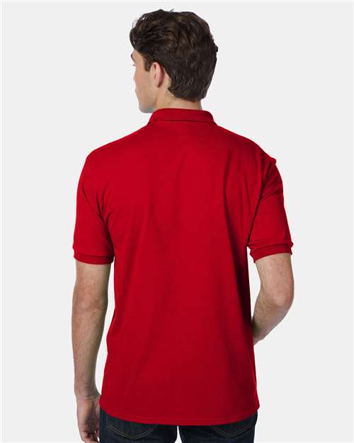 Hanes Unisex EcoSmart® Jersey Polo 054X