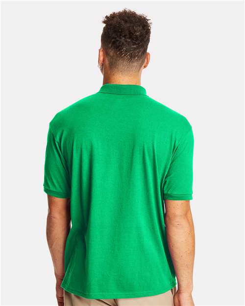 Hanes Unisex EcoSmart® Jersey Polo 054X