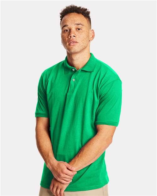 Hanes Unisex EcoSmart® Jersey Polo 054X