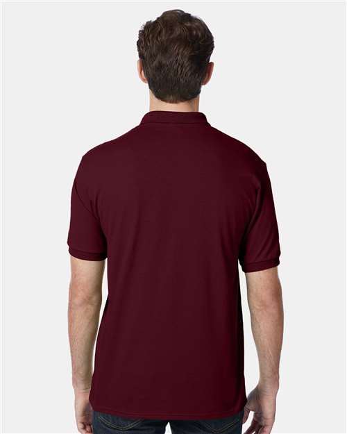 Hanes Unisex EcoSmart® Jersey Polo 054X