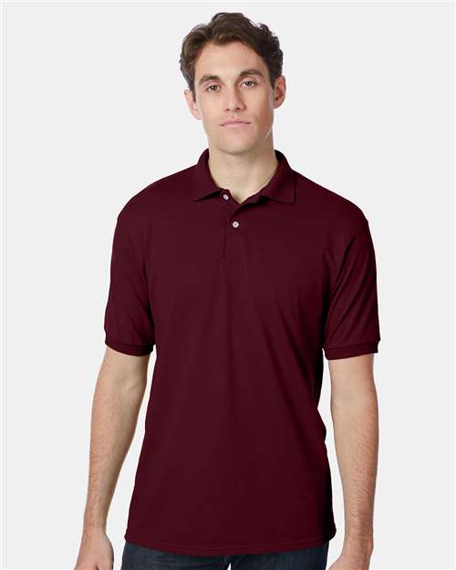 Hanes Unisex EcoSmart® Jersey Polo 054X