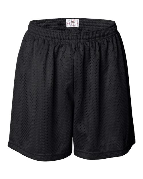 Badger Women's Pro Mesh 5" Solid Liner Shorts 7216
