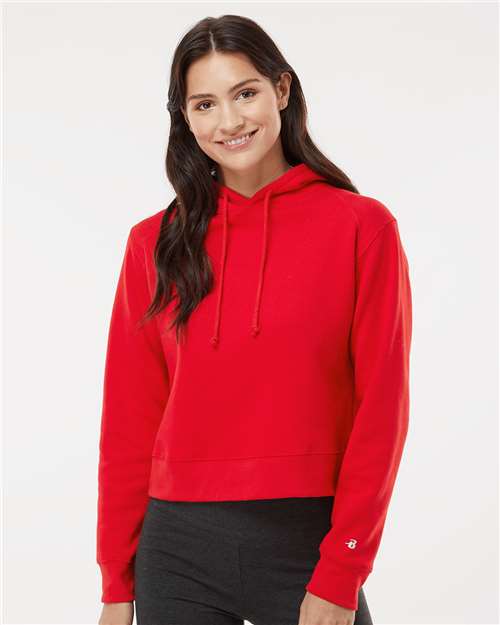 Badger Women's Crop Hooded Sweatshirt 1261
