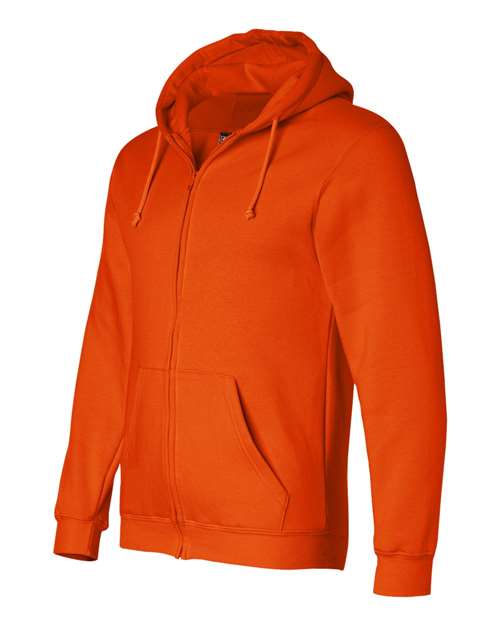 Bayside Unisex USA-Made Full-Zip Hooded Sweatshirt 900