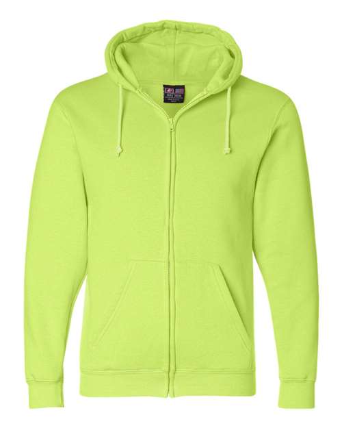 Bayside Unisex USA-Made Full-Zip Hooded Sweatshirt 900
