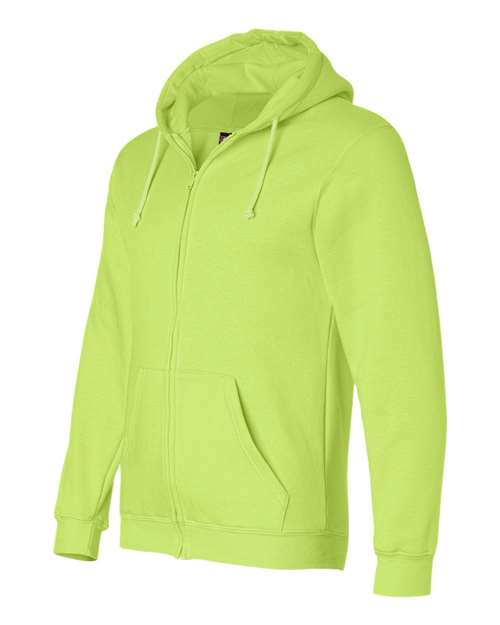 Bayside Unisex USA-Made Full-Zip Hooded Sweatshirt 900