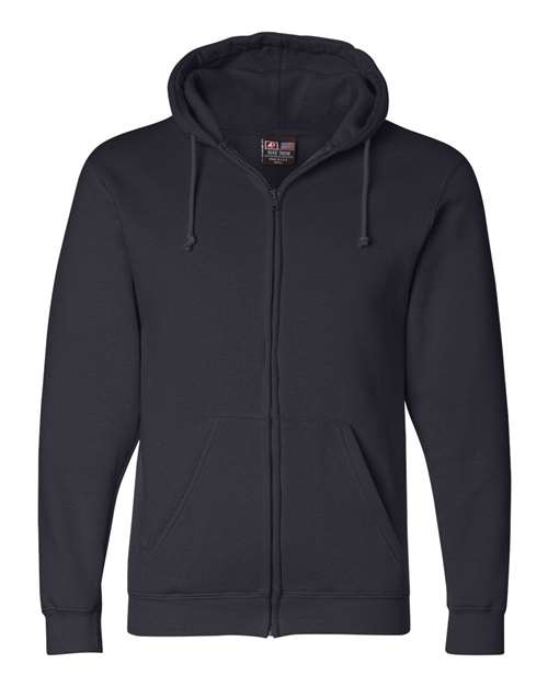 Bayside Unisex USA-Made Full-Zip Hooded Sweatshirt 900