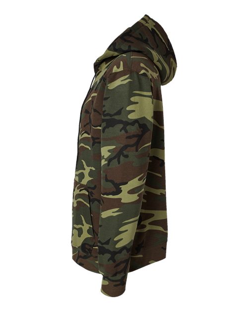 Code Five Unisex Camo Fleece Hoodie Sweatshirt 3969