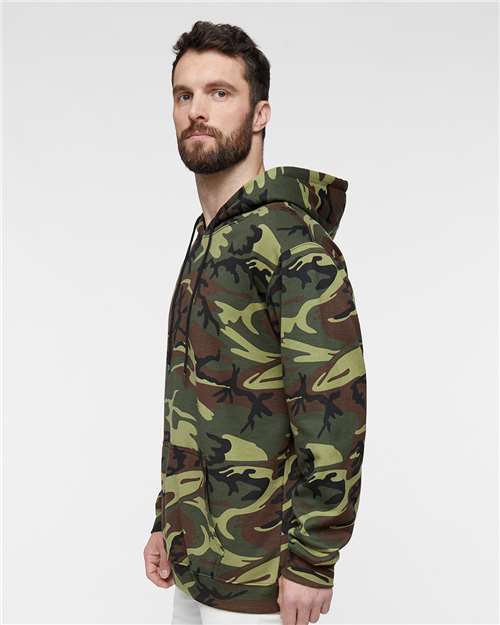 Code Five Unisex Camo Fleece Hoodie Sweatshirt 3969