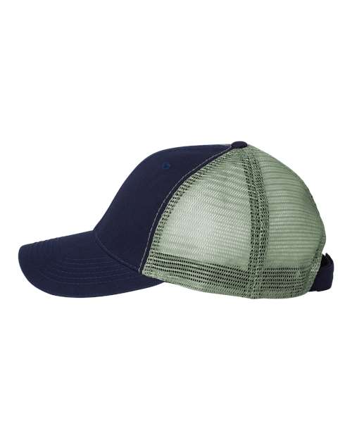 Valucap Bio-Washed Trucker Cap AH80