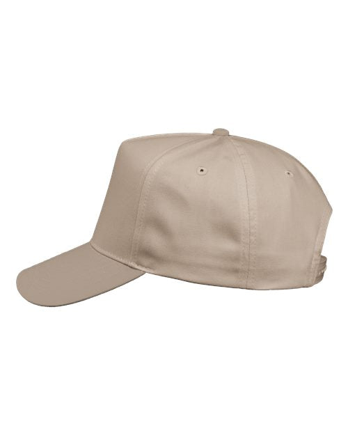 Valucap Five-Panel Twill Cap 8869