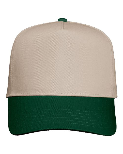 Valucap Five-Panel Twill Cap 8869
