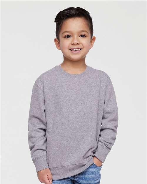 Rabbit Skins Toddler Fleece Crewneck Sweatshirt 3317
