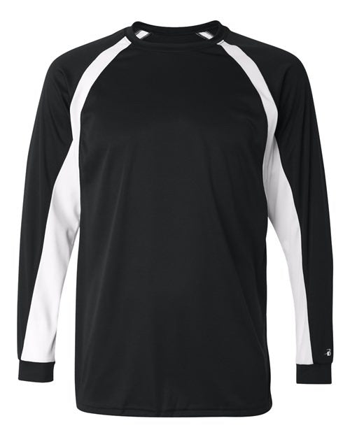Badger Men's B-Core Hook Long Sleeve T-Shirt 4154