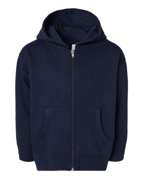 Rabbit Skins Toddler Full-Zip Fleece Hoodie Sweatshirt 3346