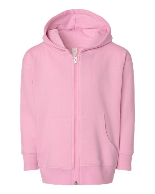 Rabbit Skins Toddler Full-Zip Fleece Hoodie Sweatshirt 3346