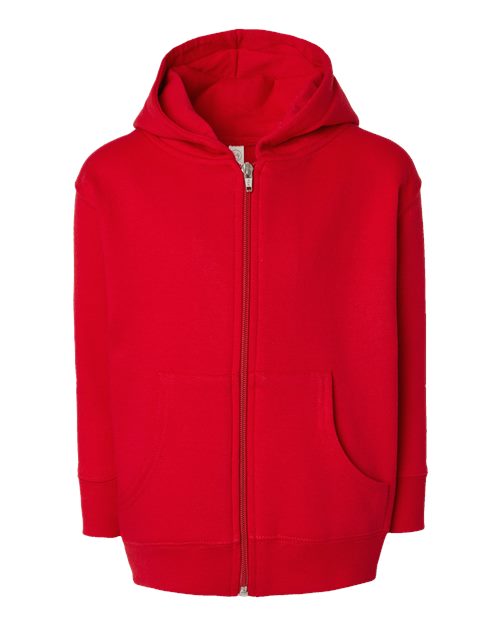 Rabbit Skins Toddler Full-Zip Fleece Hoodie Sweatshirt 3346