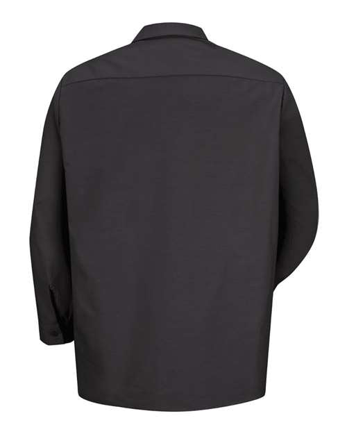 Red Kap Men's Industrial Long Sleeve Work Shirt SP14