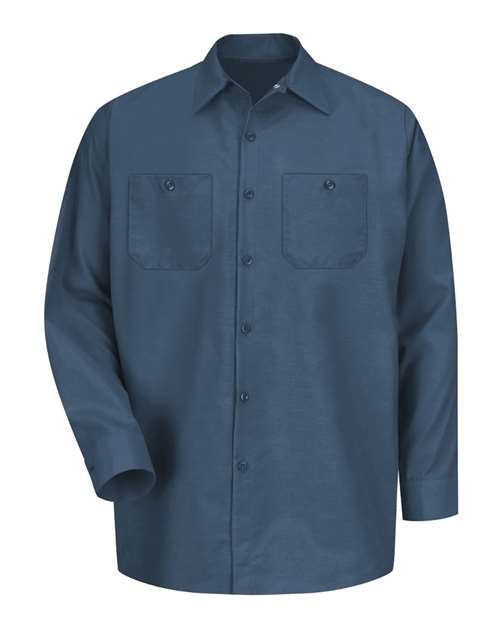Red Kap Men's Industrial Long Sleeve Work Shirt SP14