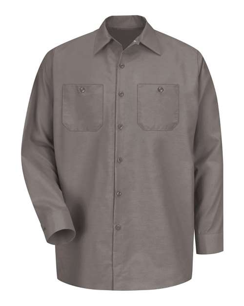 Red Kap Men's Industrial Long Sleeve Work Shirt SP14
