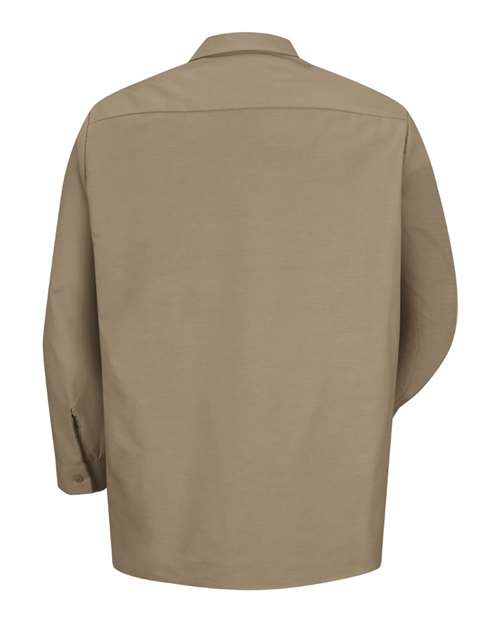 Red Kap Men's Industrial Long Sleeve Work Shirt SP14