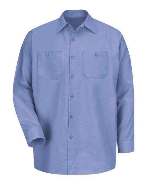 Red Kap Men's Industrial Long Sleeve Work Shirt SP14