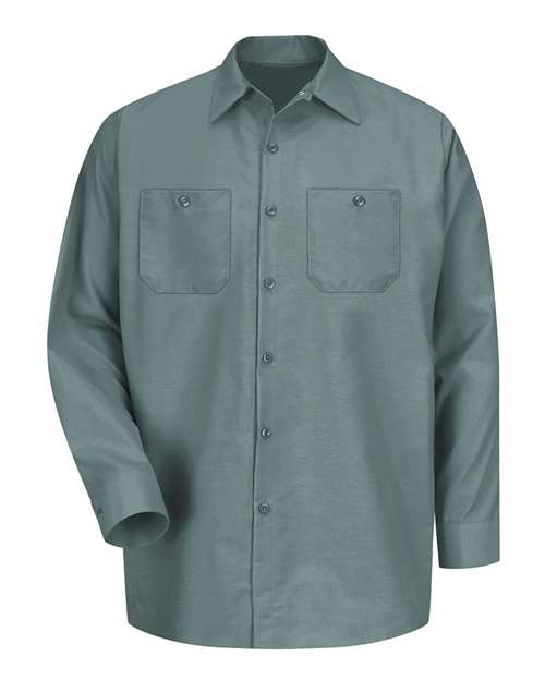Red Kap Men's Industrial Long Sleeve Work Shirt SP14