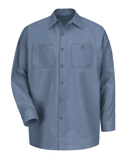 Red Kap Men's Industrial Long Sleeve Work Shirt SP14