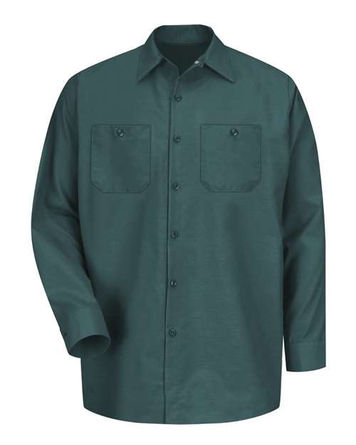 Red Kap Men's Industrial Long Sleeve Work Shirt SP14
