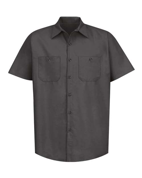 Red Kap Men's Industrial Short Sleeve Work Shirt SP24