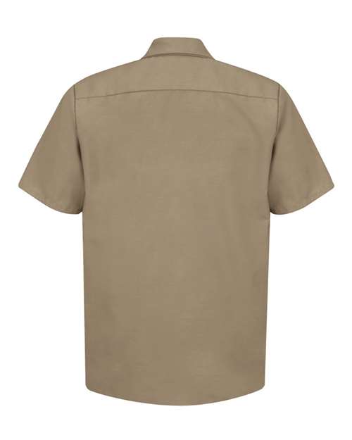 Red Kap Men's Industrial Short Sleeve Work Shirt SP24