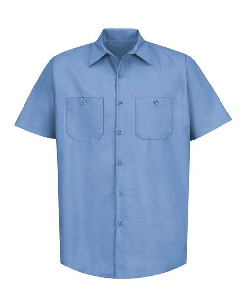 Red Kap Men's Industrial Short Sleeve Work Shirt SP24
