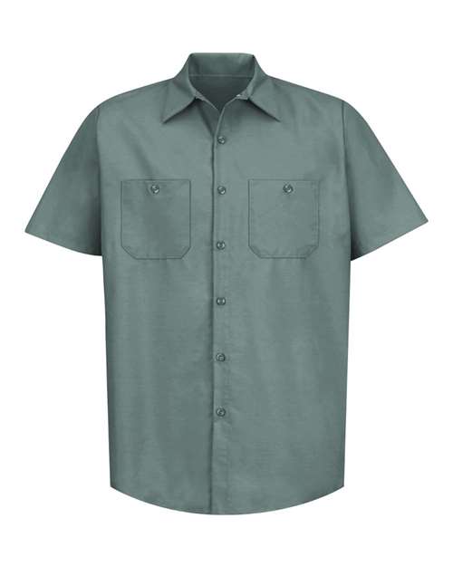 Red Kap Men's Industrial Short Sleeve Work Shirt SP24