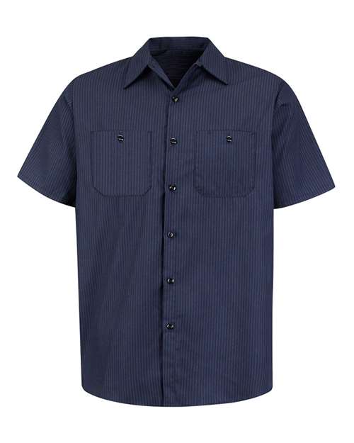 Red Kap Men's Industrial Short Sleeve Work Shirt SP24