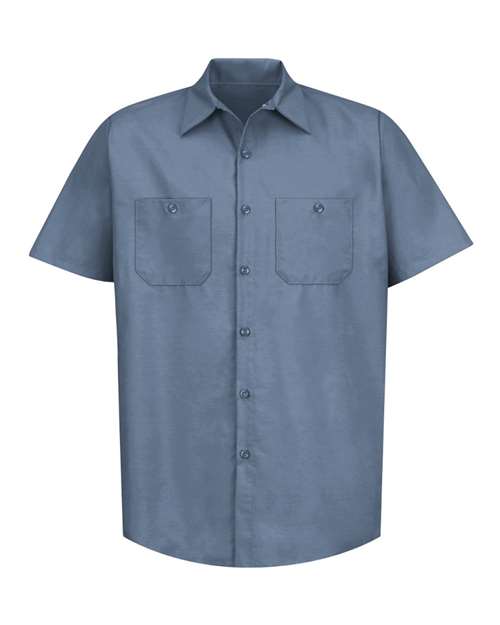 Red Kap Men's Industrial Short Sleeve Work Shirt SP24