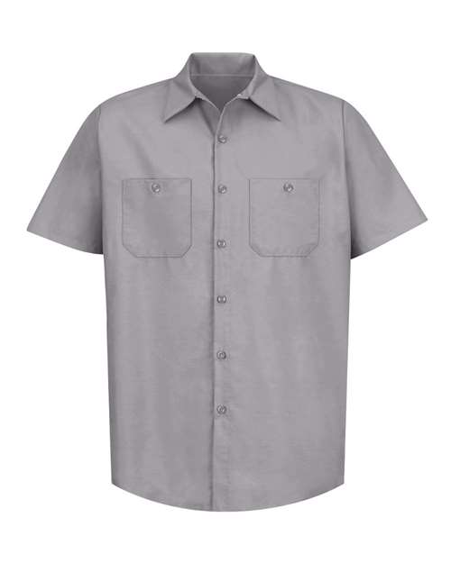Red Kap Men's Industrial Short Sleeve Work Shirt SP24