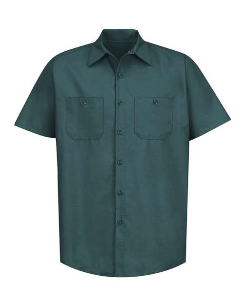 Red Kap Men's Industrial Short Sleeve Work Shirt SP24