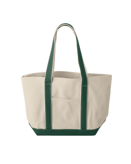 Liberty Bags Windward Large Cotton Canvas Classic Resort Tote 8871
