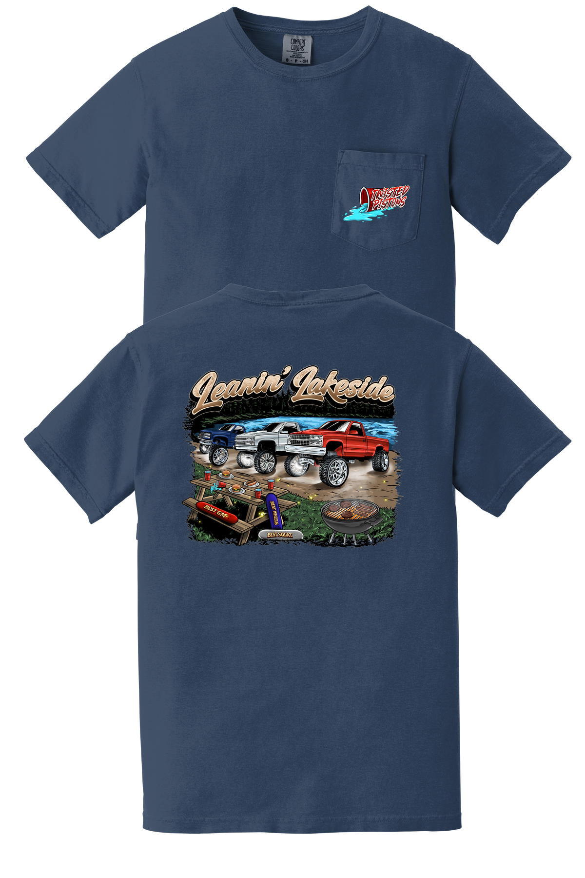 Leanin’ Lakeside tee