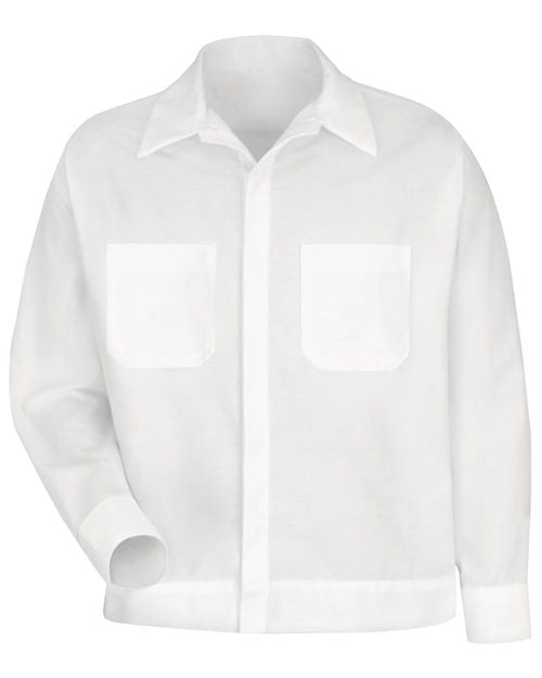 Red Kap Men's Button-Front Shirt Jacket SP35