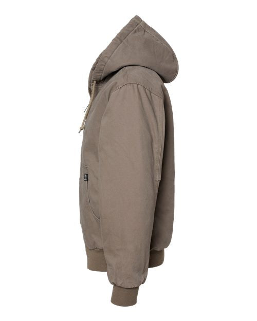 DRI DUCK Men's Tall Cheyenne Boulder Cloth™ Hooded Jacket with Tricot Quilt Lining 5020T