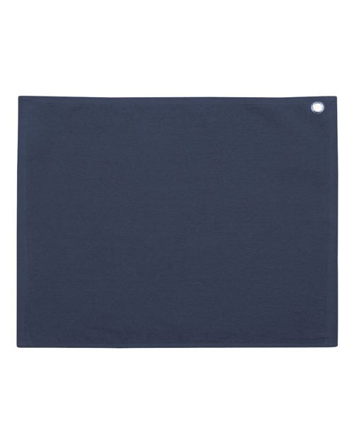 Carmel Towel Company Velour Hemmed Towel with Grommet & Hook C1518GH