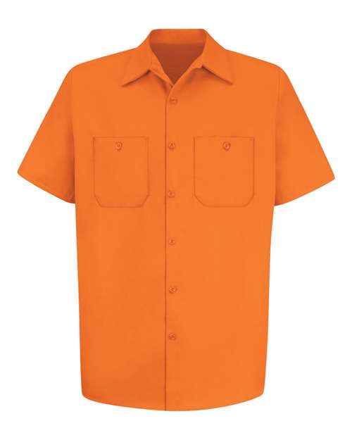 Red Kap Men's Cotton Short Sleeve Uniform Shirt SC40