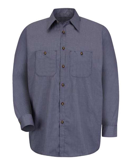 Red Kap Men's Premium Long Sleeve Work Shirt SP10